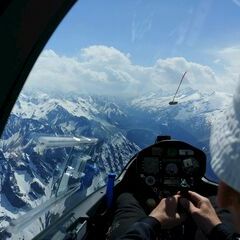 Verortung via Georeferenzierung der Kamera: Aufgenommen in der Nähe von Gemeinde Mayrhofen, Österreich in 3200 Meter